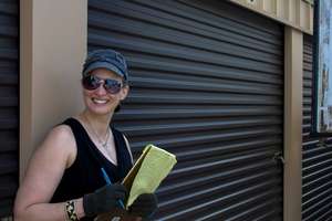 Kristie mastering bicycle inventory!