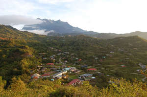 Mt. Kinabalu, sacred to Dusun communities