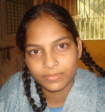 Varsha loves her friends in school!