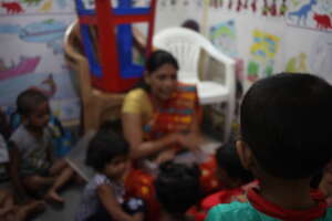 Preventing school dropout of 300 children in India