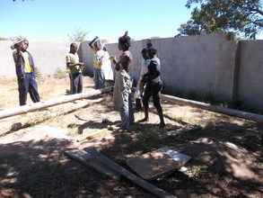 Sithaweyinkosi is getting ready to drill!