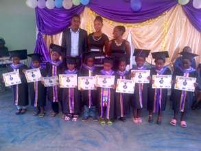 Washie, Samantha and Sithabisiwe with graduates
