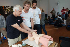 Dr. Johnson teaches airway clearance