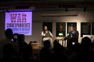 War Correspondents at the Brooklyn Brewery launch