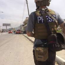 Alum Daniel Tepper in the West Bank