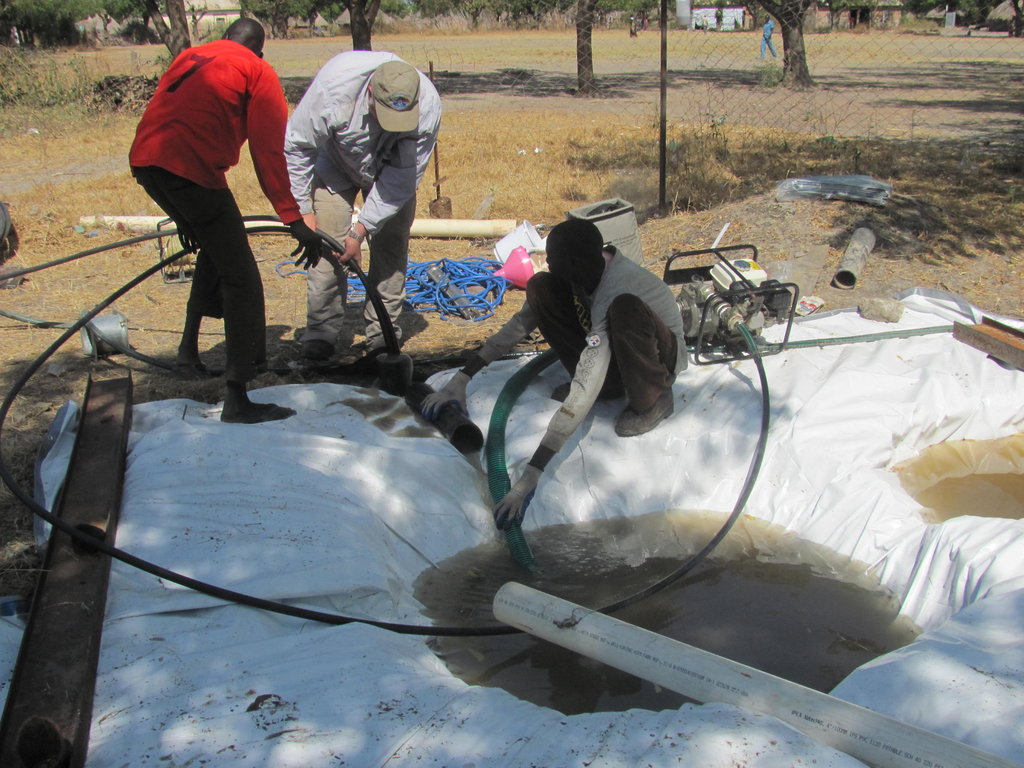 Clean water for 400 school children in South Sudan