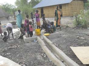 Most recent water well constructed by ASMP