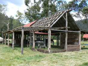 Some great progress made on walls and roof