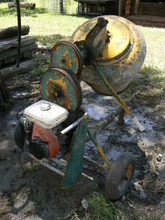 The old mixer after a hard day's work
