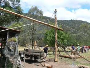 Raising the ridge beam