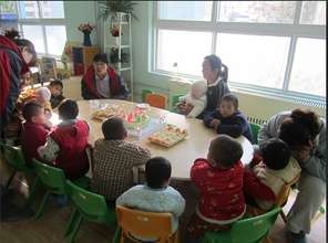A Bethel party in the Zhengzhou orphanage