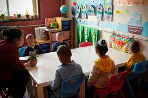 In school