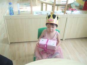 First Birthday Party at four years old