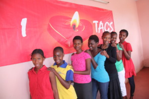 Girls at TAGS Shelter