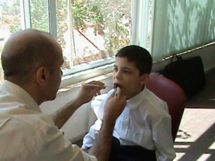 Nursing care for traumatized children in Bethlehem