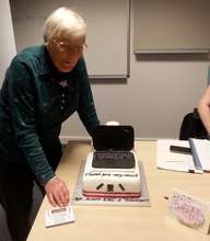 Jacqueline & her fantastic cake