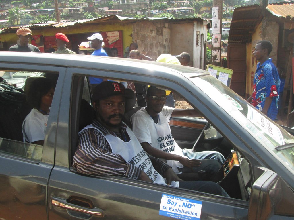 MasterPeace Sierra Leone observes at elections