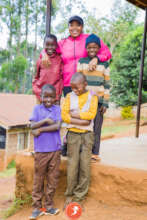 Happy moments with kids in Suswa