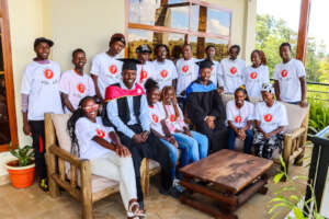 Sports for change family celebrating together