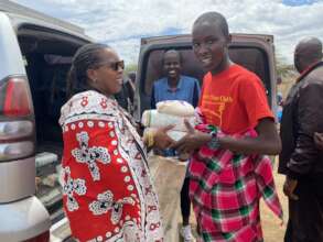 Our founder with our students