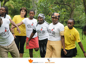 Elizabeth during team building session