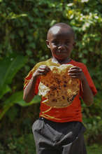 Look what I got? a big chapati.:)