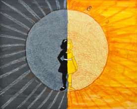 Painting Made By Survivor girl