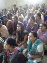 Mr. Bhatt, Giving a discourse to Survivor Girls