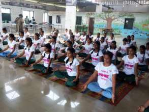 International Yoga Day celebration.