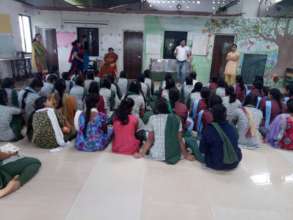 Life skills Training at Boisar Shelter Home.