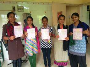 A batch of 5 girls passed out their 10th grade