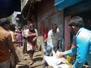 Food Kits Distribution at Red-light Areas