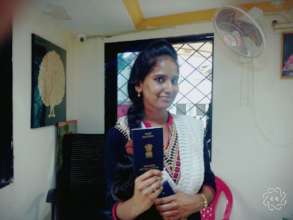 one of our Survivor girls, Ashwini (Name Changed)