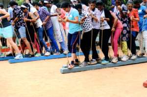 Adventure camp at Bangalore.