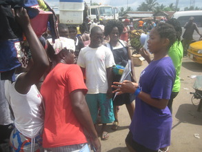 Stopping to hear about clubfoot.