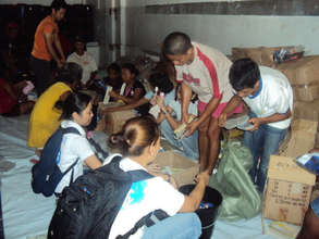 Packing hygiene kits