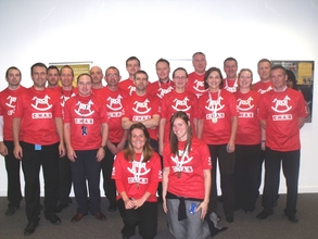 Dell team at Great Scottish Run