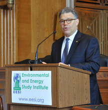 Rep. Al Franken (D-MN) discusses energy issues.