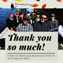 Thank you so much from all of us at EESI!