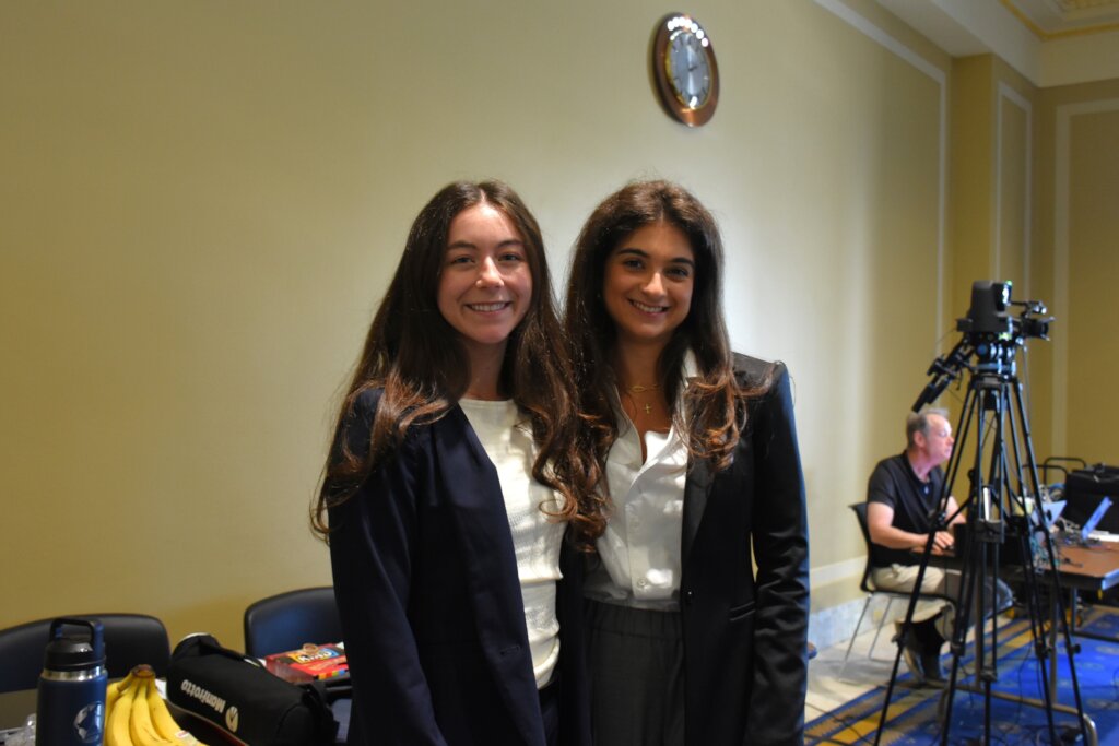 Megan and Jasmyn at EESI's 2026 EXPO Policy Forum