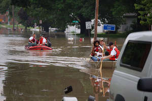 Rescued Flood Victims, Iowa