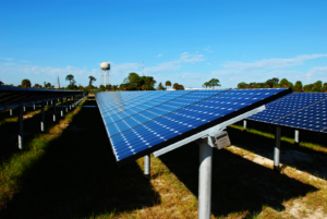 Solar Farm. Image by NASA