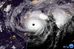 Harvey prior to hitting Texas
