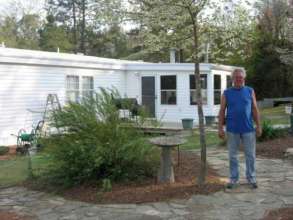 Robert and his newly energy efficient home