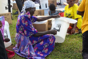 Communities now drink clean and safe water