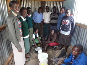 Jump start brick making to build school in Kenya
