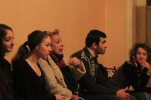 Discussion in Kutaisi, Imereti, November 30 2015