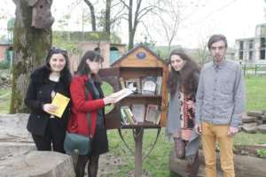 Library box in Ozurgeti, Guria