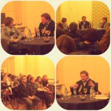 The panel discussion about Russian Propaganda