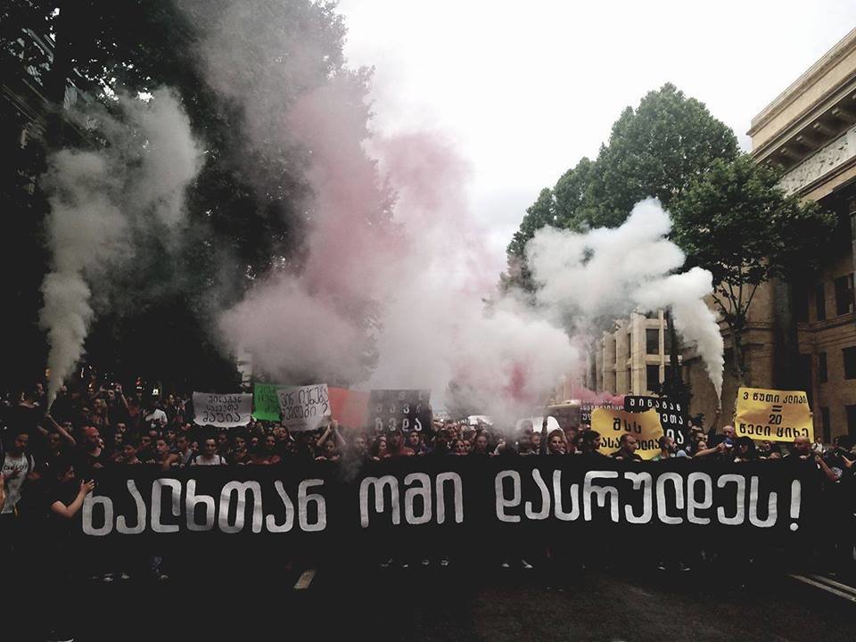 Demonstration for cannabis decriminalization, 2017